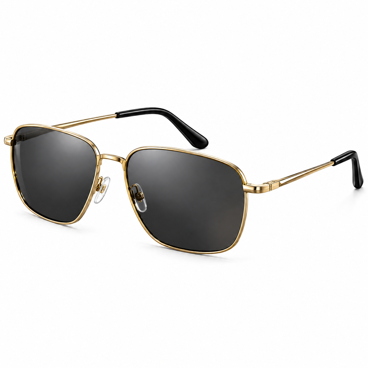 Lightweight Metal Frame Sunglasses