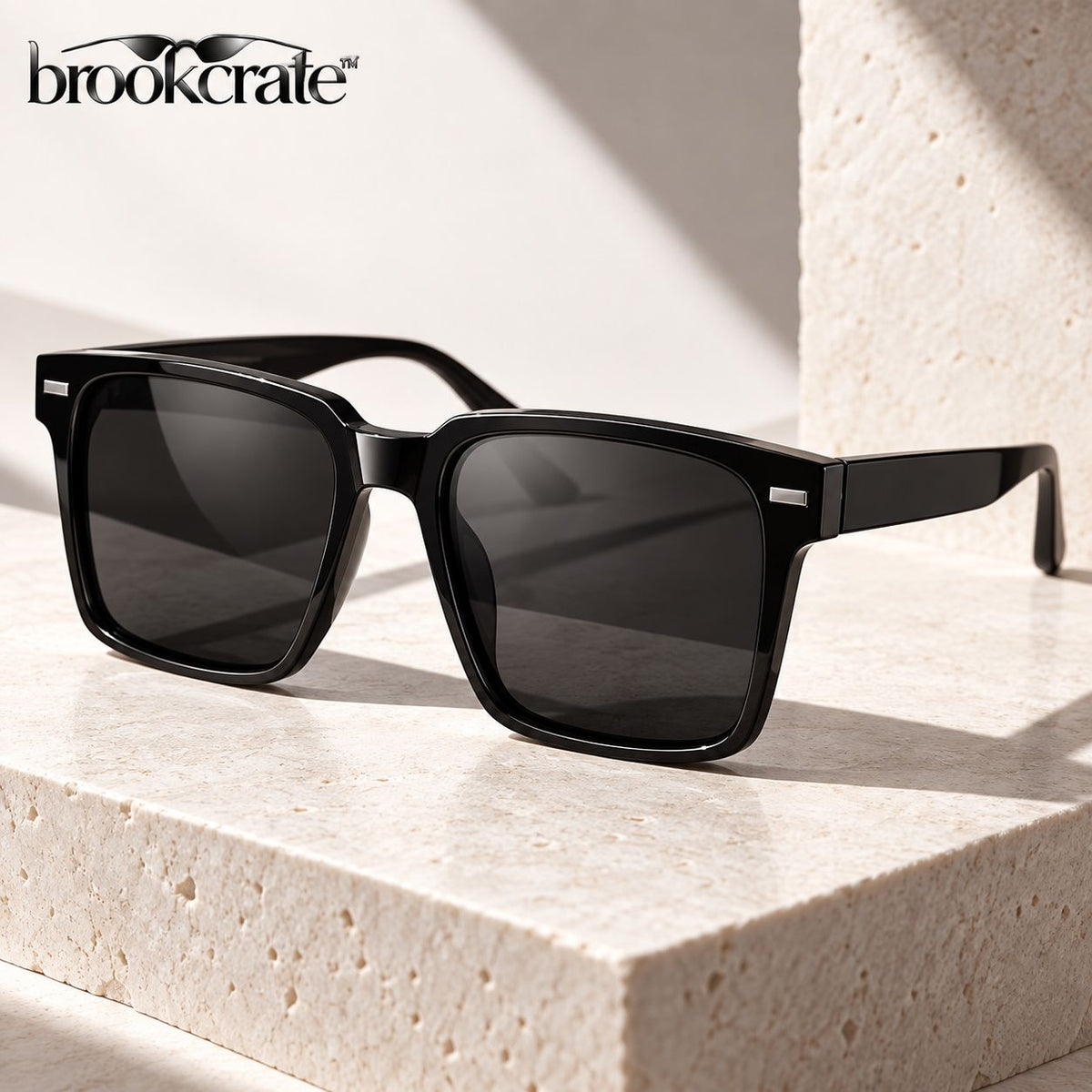 Modern Square Frame Sunglasses