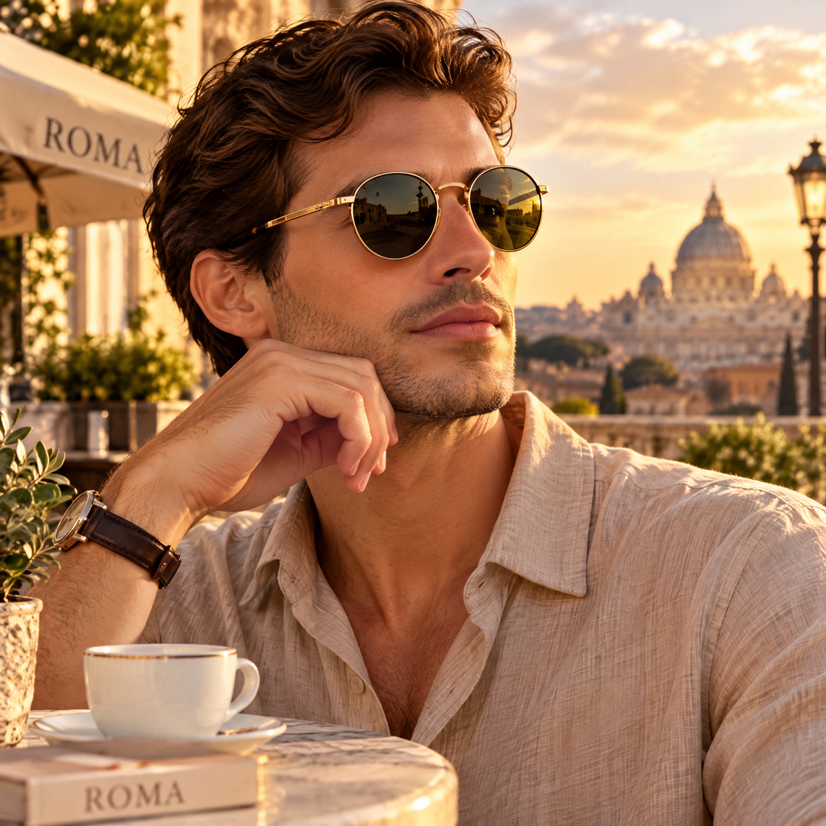 Retro Round Sunglasses