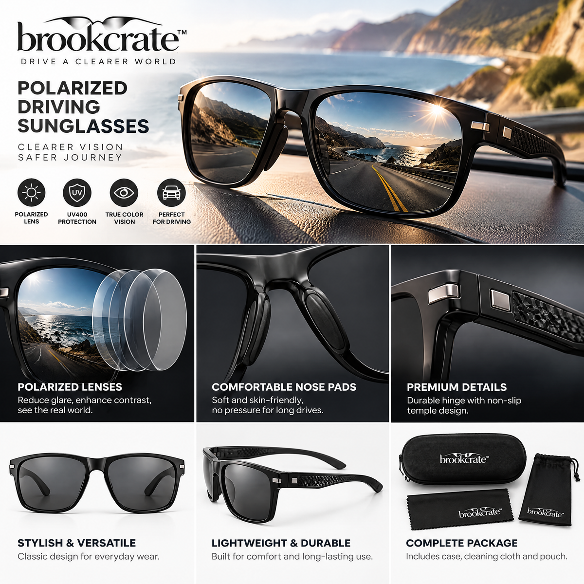 Polarized Driving Sunglasses