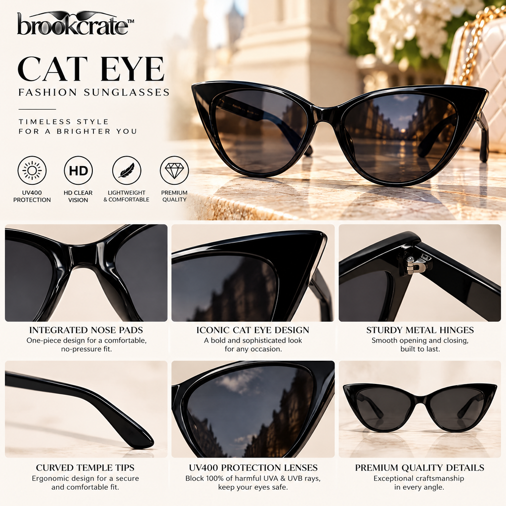 Cat Eye Fashion Sunglasses