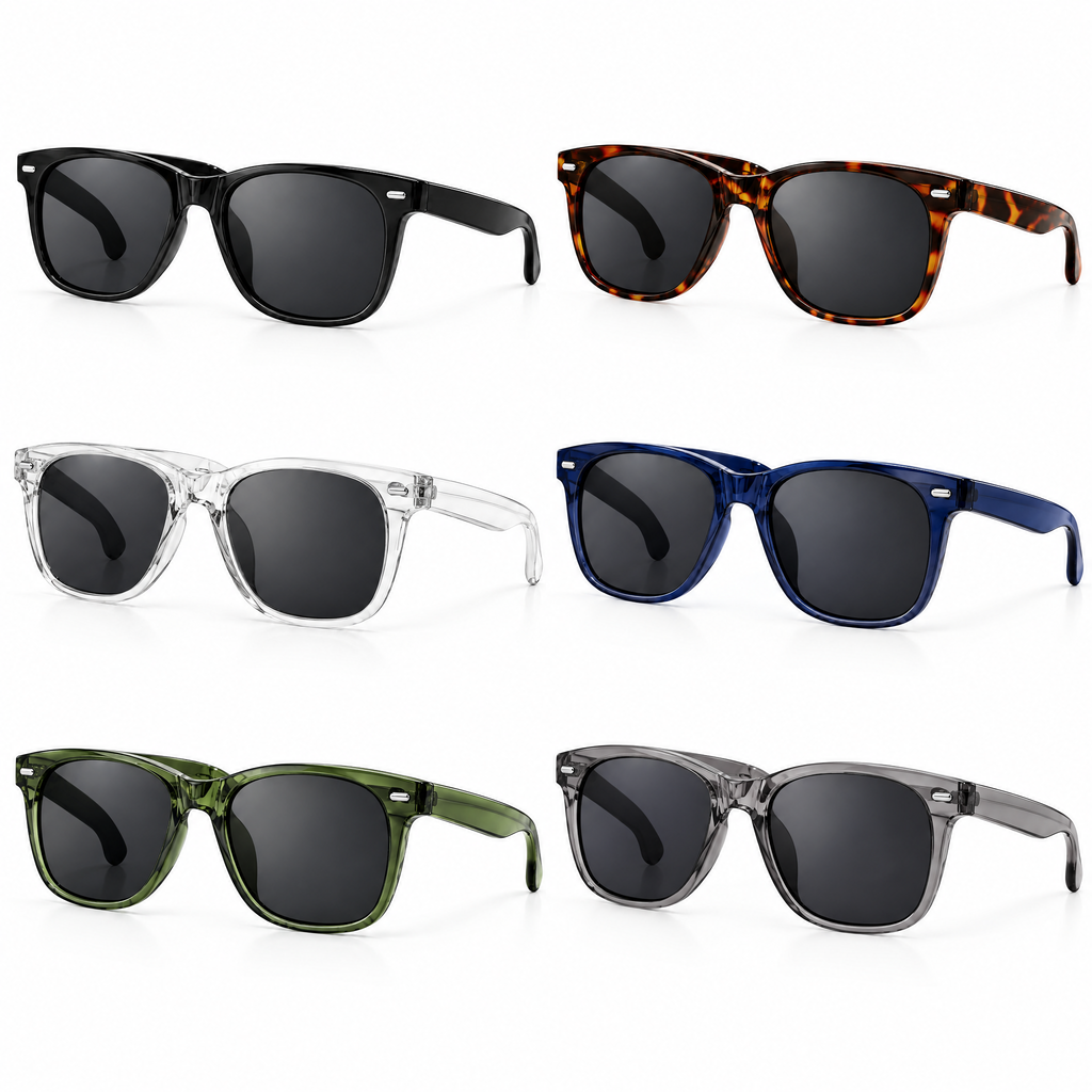 Classic Black Frame Sunglasses