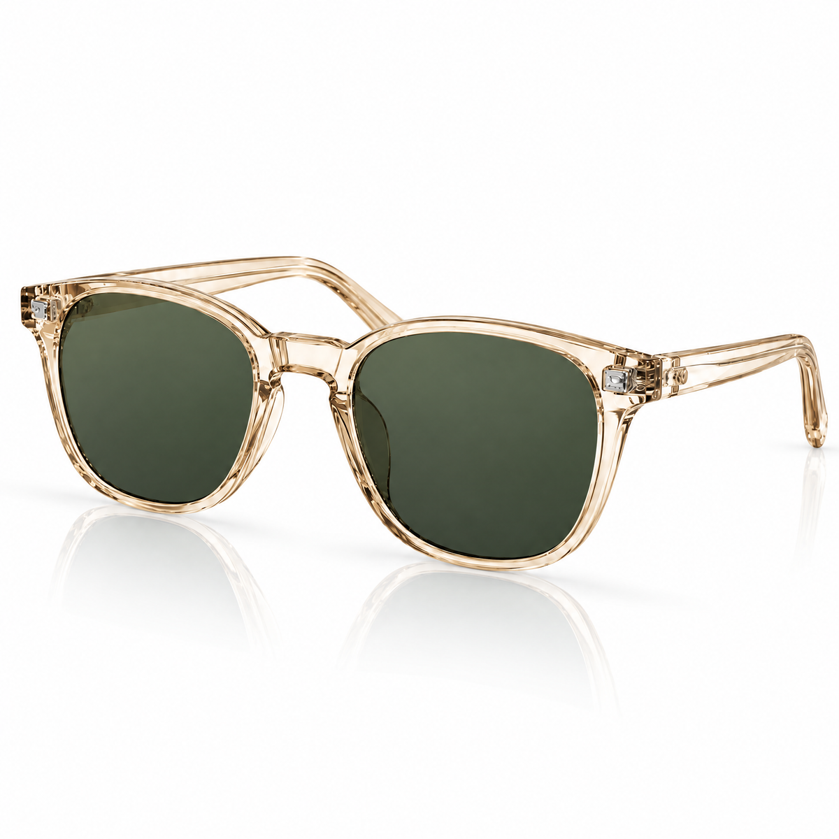 Transparent Frame Sunglasses