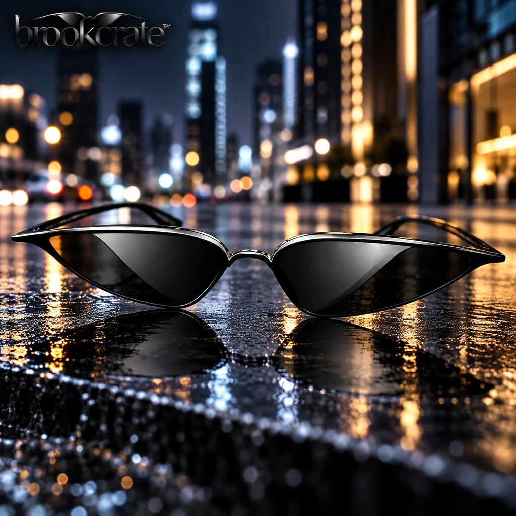 Slim Narrow Frame Sunglasses