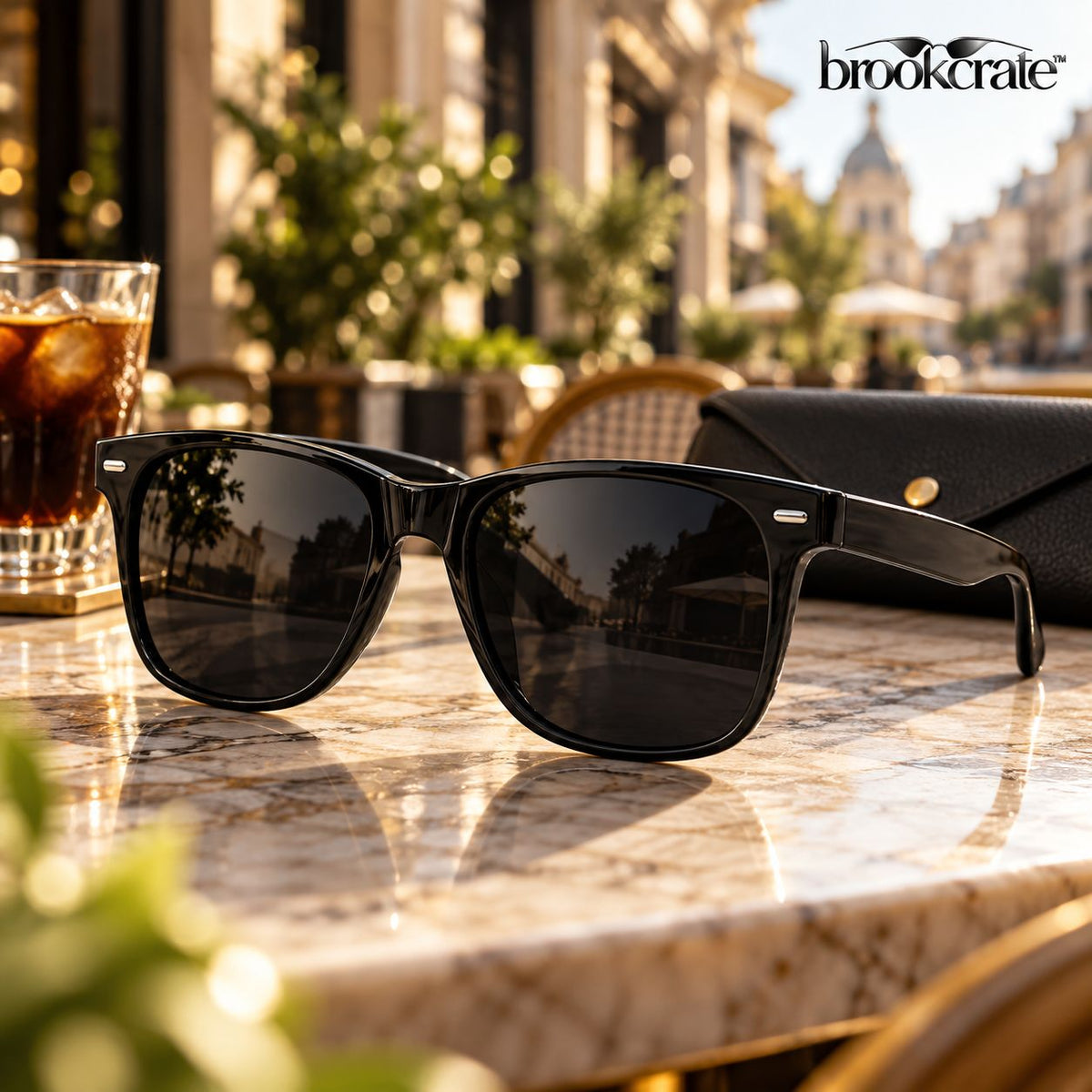 Classic Black Frame Sunglasses