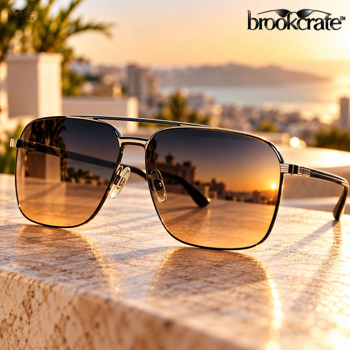 Gradient Lens Sunglasses